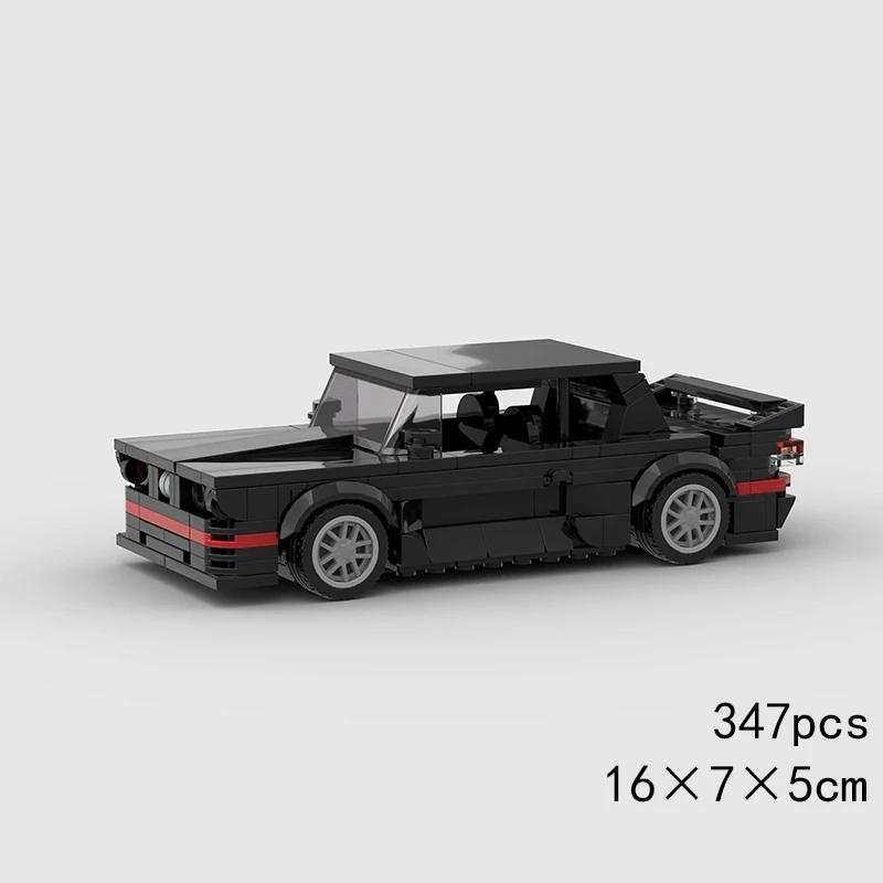 Скоростной кабриолет MOC Автомобиль Супергонка Техническое транспортное средство Модель Строительный блок Гоночный Раллийный Спортивный Кирпич Рождественский Подарок Игрушка Город