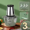 JINGRX 3л Электрическая мясорубка из нержавеющей стали