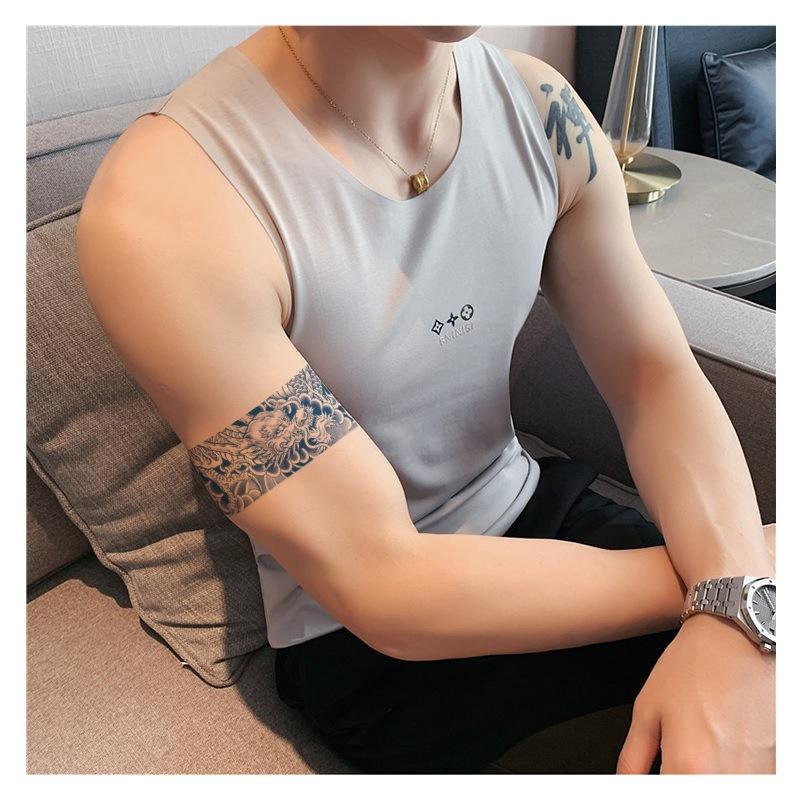 Кольцо на руку, неотражающее, долговечное, водопереводное, травяное, тату-наклейка, длинная полоса, круг, картина укиё, набор тотемов дракона и феникса