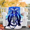 Marseille printed blanket—lightweight,soft,warm;versatile blanket all seasons—perfect as &air-conditioning throw,nap blanket