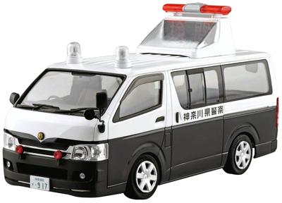 Aoshima Bunka Kyozai The Model Car Series Toyota TRH200V Hiace Traffic Accident Treatment Vehicle 2007 Пластиковая модель 1/24 № 50