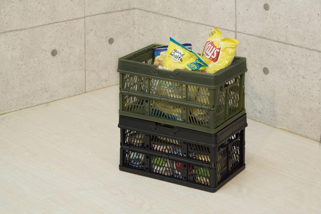 Azumaya-kk Touch Box LFS-31BK, Black, 38cm Wide X 26cm Deep X 20cm High