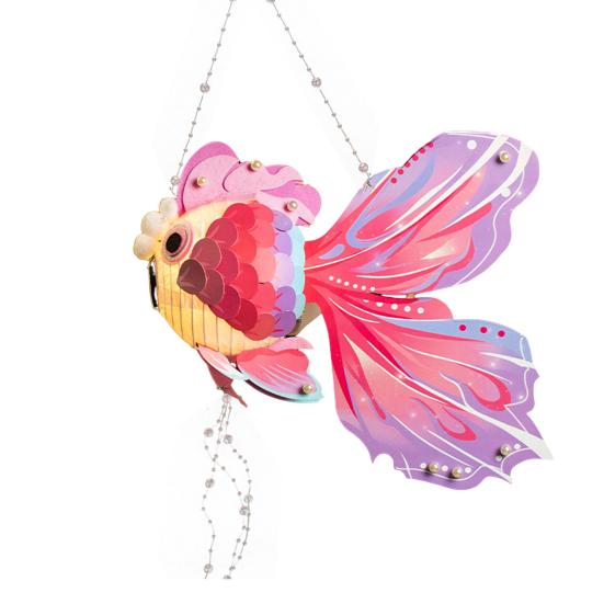 Комплект материалов для фонарей DIY Набор фонарей с золотой рыбкой Традиционный китайский фонарь для весенних фестивалей середины осени