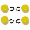 4 Sents Axle Cap Bearing Cover M143338 4 Snap Ring Kit For John For Deere 102 Lawn Mowers Trimmer Garden Replacement Tool