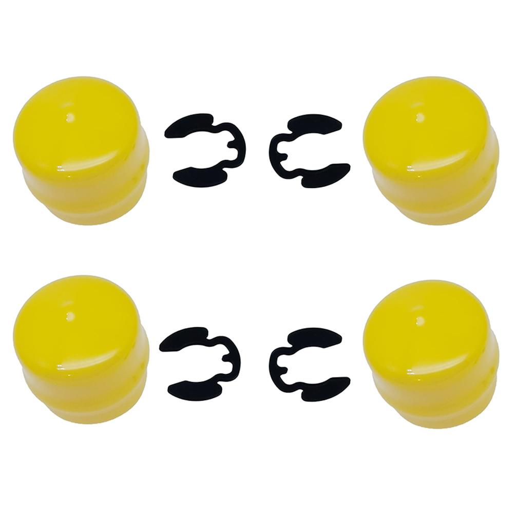 4 Sents Axle Cap Bearing Cover M143338 4 Комплект стопорных колец для газонокосилок John For Deere 102, садовый инструмент для замены триммера