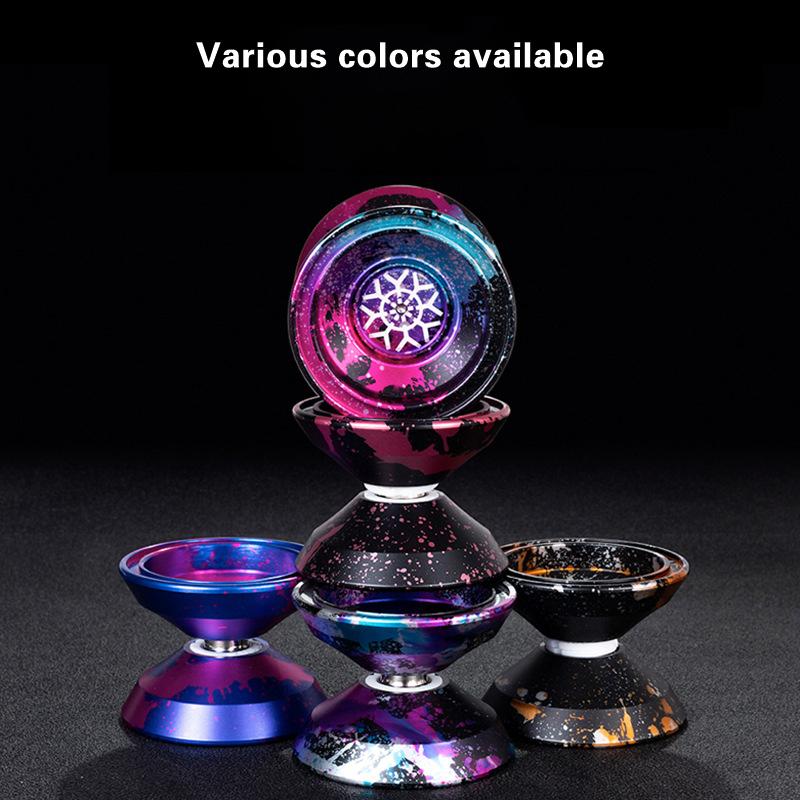 Профессиональный невозвратный йо-йо, металлическая версия, Magic Yoyo 1/3/5A, из алюминиевого сплава, игра с йо-йо, возвратный, высокоскоростной йо-йо для детей