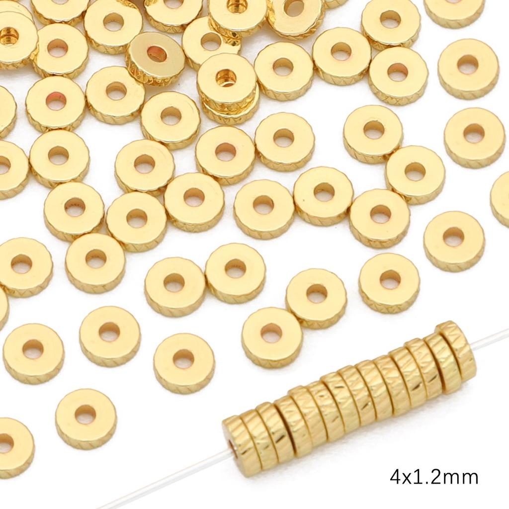 10 шт. медные бусины-разделители, подвески для изготовления ожерелья, браслета, ювелирных изделий своими руками