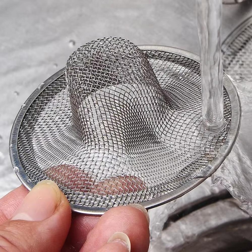 3/5pcs Anti-blocking Sink Strainer Round Shape Mesh Trap Kitchen Bathroom Accessories