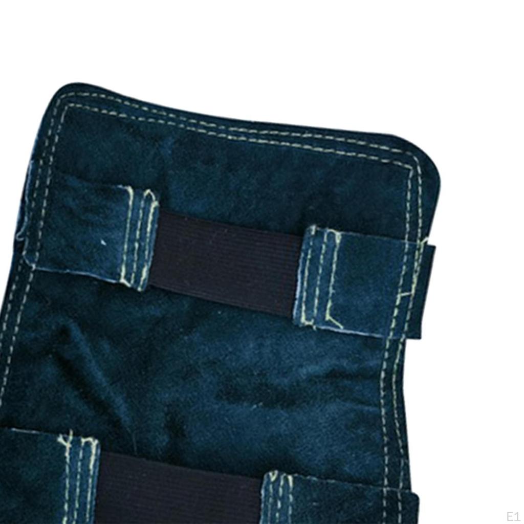 Алюминиевая задняя сварочная накладка, кожаная накладка для сварки,