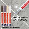 5 цветов водонепроницаемый маркер для плитки, маркер для затирки швов на стенах, инструменты для ремонта швов, керамической краски и щелей на кухне и в ванной