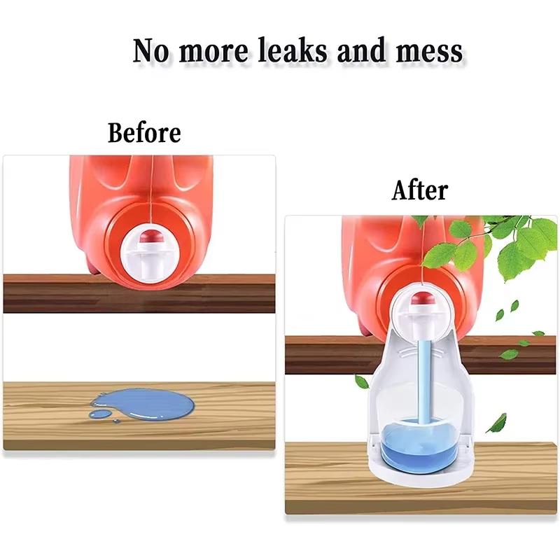 2 шт. Держатель для жидкого средства для стирки Современный держатель для капель кондиционера для белья Белый/Черный Держатель для контейнера-органайзера для стирального порошка