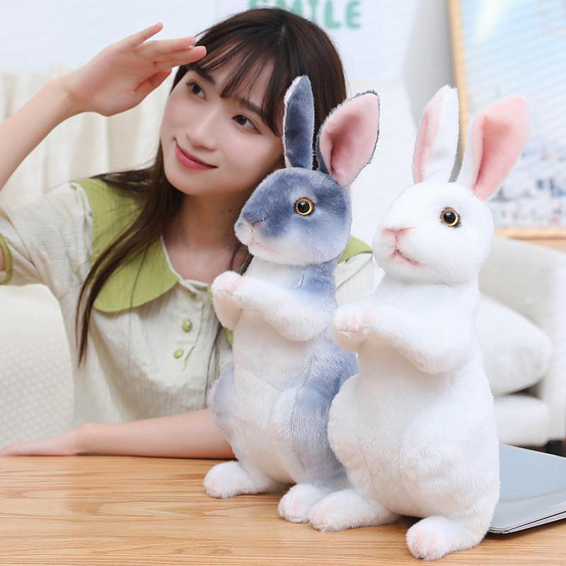 Easter Rabbit Zodiac Plush Toy Cartoon Stuffed Doll Room Decoration Gift Kids