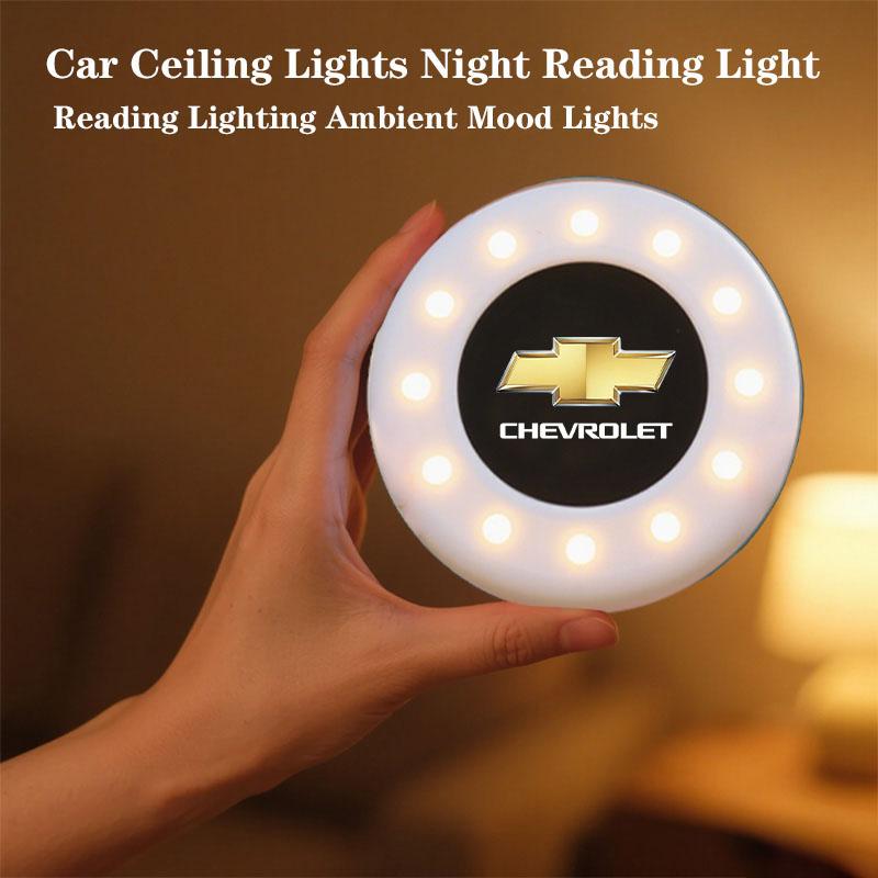Car Ceiling Lights Night Reading Light USB Charging Magnetic Dome Lamp Seat belt For Chevrolet Colorado Cruze Spark Captiva EL1