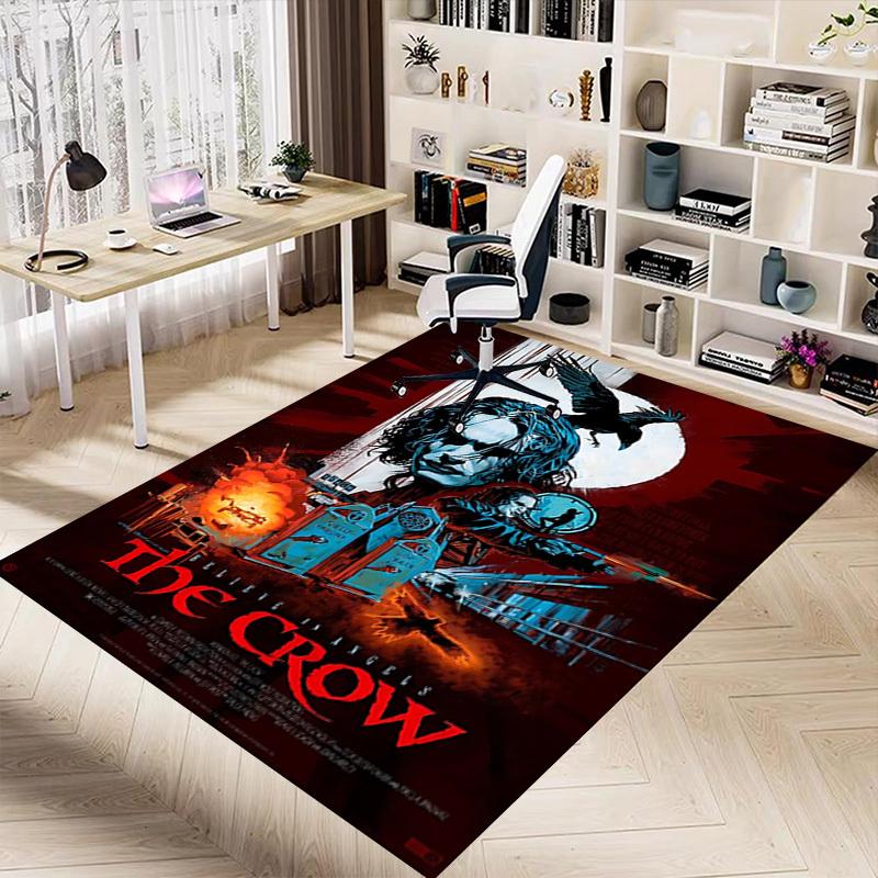 1 шт. Ковер Ворон Ворон, Коврик для офиса, Коврик для улицы, Домашний декор, Ковер для зоны, Фестиваль