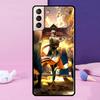 Чехол для телефона Zhongli Genshin Impact для Samsung Galaxy S24 Ultra S25 Ultra S9 S10 S20 S21 S22 Plus S23 S24 FE