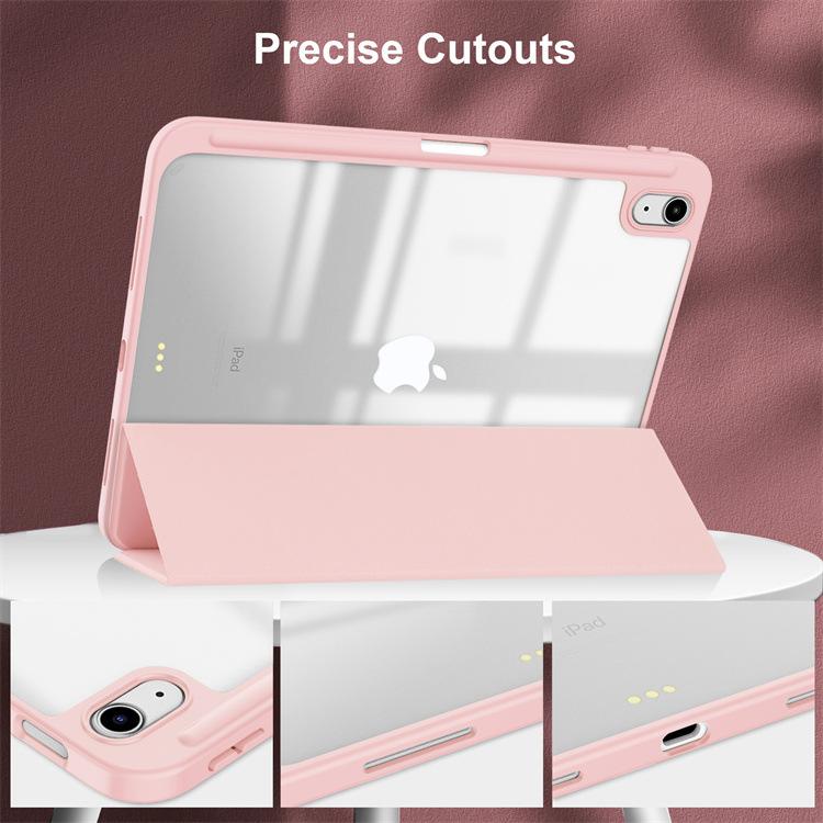 Smart Leather Case for IPad Air 5 4 10.9 Case 10th 2022 10.2 8th 9th 7th 9.7 Generation Silicon Cover for IPad 12 Pro 11 Mini 6 4 3 2 Shockproof Case