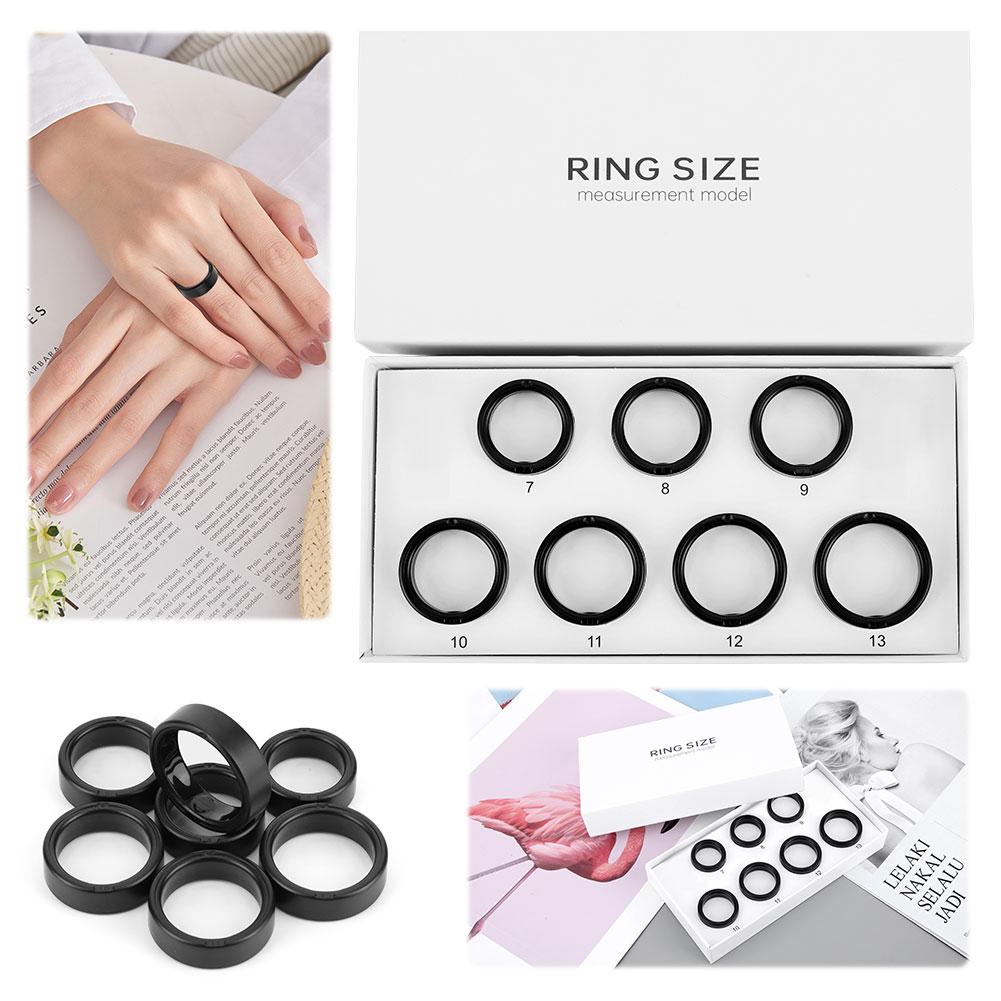 Smart Ring Sizing Kit Ring Measurement Tool 8 Sample Ring Sizes Size Before You Buy The Smart Ring Ring Sizing Kit Sizes 6 -13