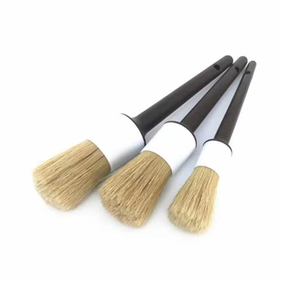 Набор щеток для детейлинга автомобиля Щетка для чистки салона автомобиля для вентиляционного отверстия кондиционера приборной панели Мягкая щетина Щетка для автомобиля Портативный набор для чистки автомобиля