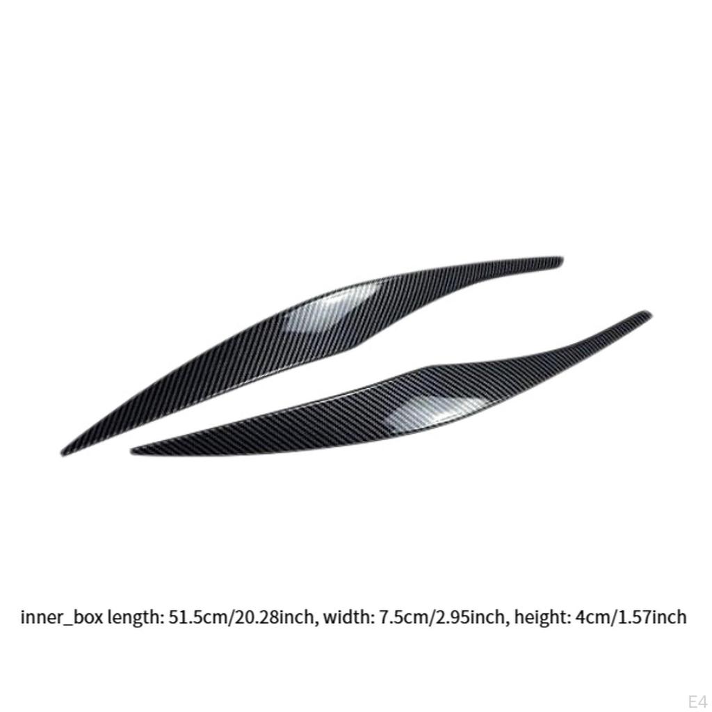 Авто -фара -глаза Brow облицовка заменить Простая в установке Высокая производительность для