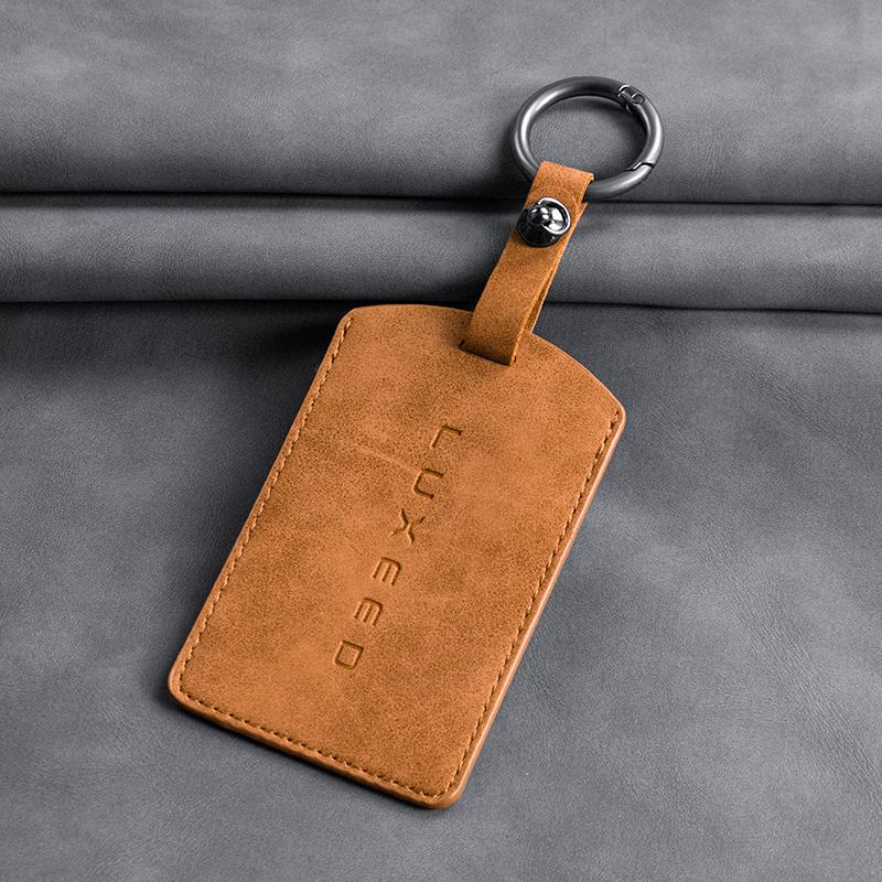 Fit For Huawei AITO R7 S7 Car Key Card Holder NFC Smart Card Case Suede Protective Shell