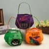 Halloween Portable Three-dimensional Pumpkin Bag All Saints' Day Candy Bag for Children Party Holiday Creative Spirit  Props