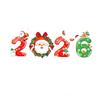 Christmas Wall Stickers, Electrostatic Decorations, Shopwindowstickers, Self-adhesive Paper Door Stickers, Scene Decorationswindows.