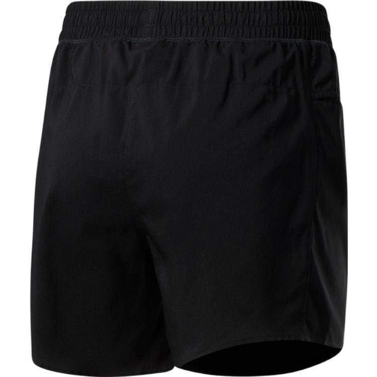 Reebok Шорты для бега Wor Run с принтом, свободного кроя, женские шорты, черные GS1937