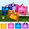 Large Capacity Swimming Storage Bag Waterproof Transparent Makeup Handbag Clear Beach Bag Shopping