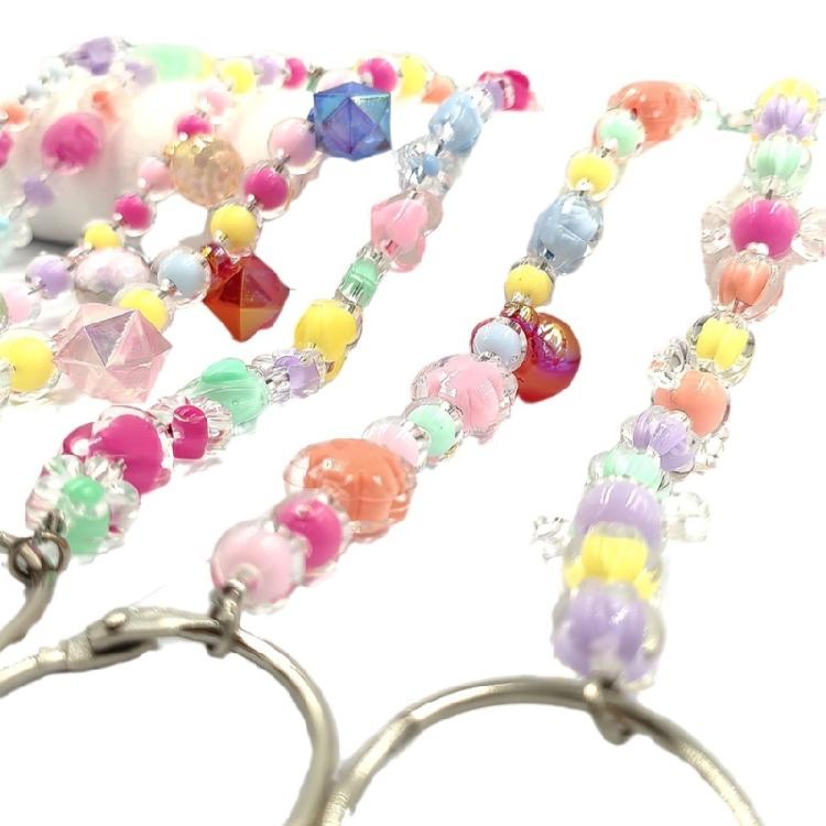 10 шт. Игривые украшения для обуви, assorted бусины-шармы, матовые акриловые цепочки для подростков, девочек, кроксов, праздничной обуви
