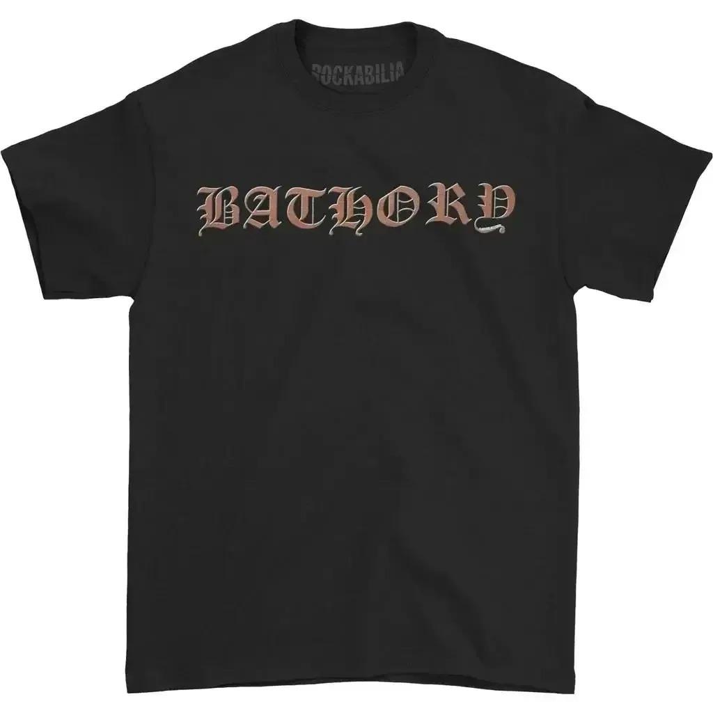 2026 Bathory Блэк-метал Веном Футболка Мужская Женская Повседневная Мода Хип-хоп Уличная одежда Футболка с коротким рукавом Хлопок Летние Топы Одежда