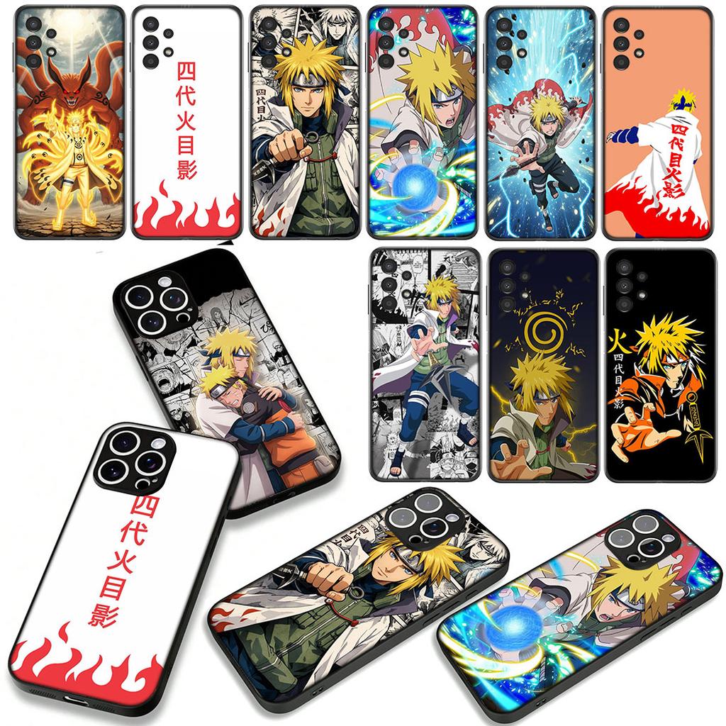 Phone Cover Anime Namikaze Minato Narutos Coque for Apple iPhone 16 15 14 Plus 13 12 Mini 17 Pro Max + ProMax 16E Air 16+ Case