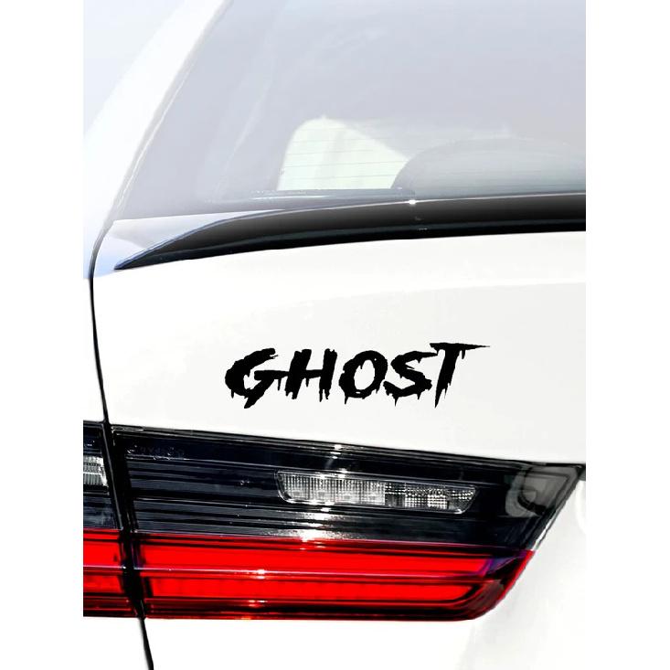 Car Stickers Car Window Side Motorcycle Stickers Ghost Classic Creative DIY Vinyl Stickers Decorative Stickers