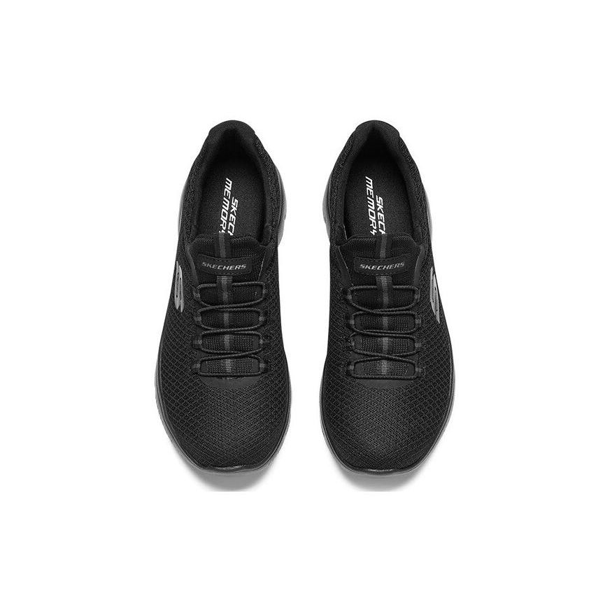 Skechers Легкие амортизирующие кроссовки для бега Женские кроссовки Черные 12980-BBK