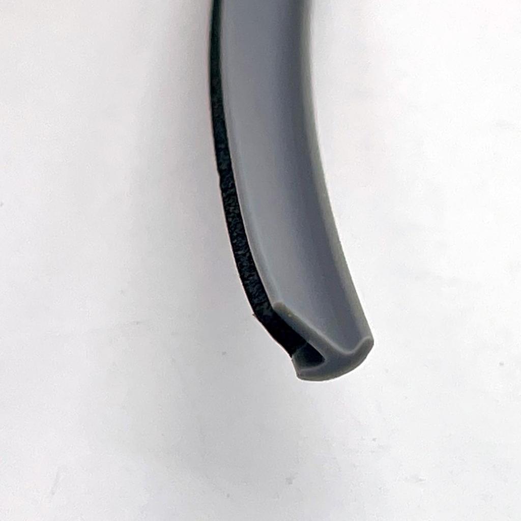 LEXOR Aero Mall Универсальная резиновая уплотнительная полоса Молдинг Тип T Передний Задний Боковой бампер