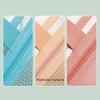 Transparent File Storage Bag PP Transparent File Bag Transparent Handheld Folder  Student Exam