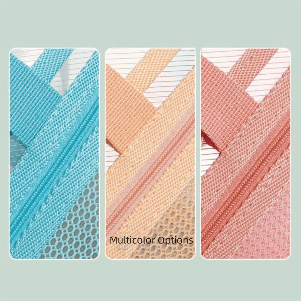 Transparent File Storage Bag PP Transparent File Bag Transparent Handheld Folder  Student Exam