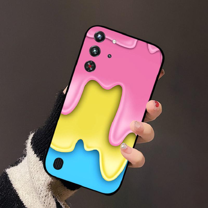 Чехол для Nubia Red Magic 10 Pro Мультяшный Силиконовый Мягкий Чехол для Телефона Для ZTE Nubia RedMagic 10 Pro Plus 10 Pro+ Защитные Fundas