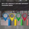 4x алмазный шлифовальный диск ручная полировальная колодка шлифовальный блок для плитки стекла мрамора