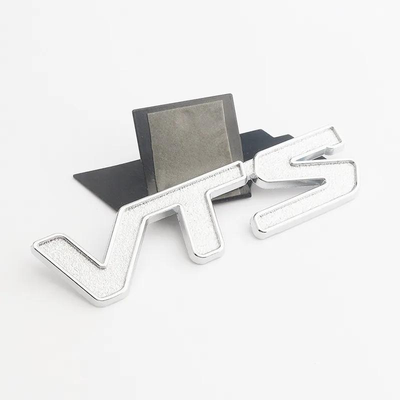 3D Metal VTS Logo Rear Trunk Side Fender Emblem Badge Sticker Decals For Citroen C3 Aircross C4 Picasso Cactus C1 Accessories