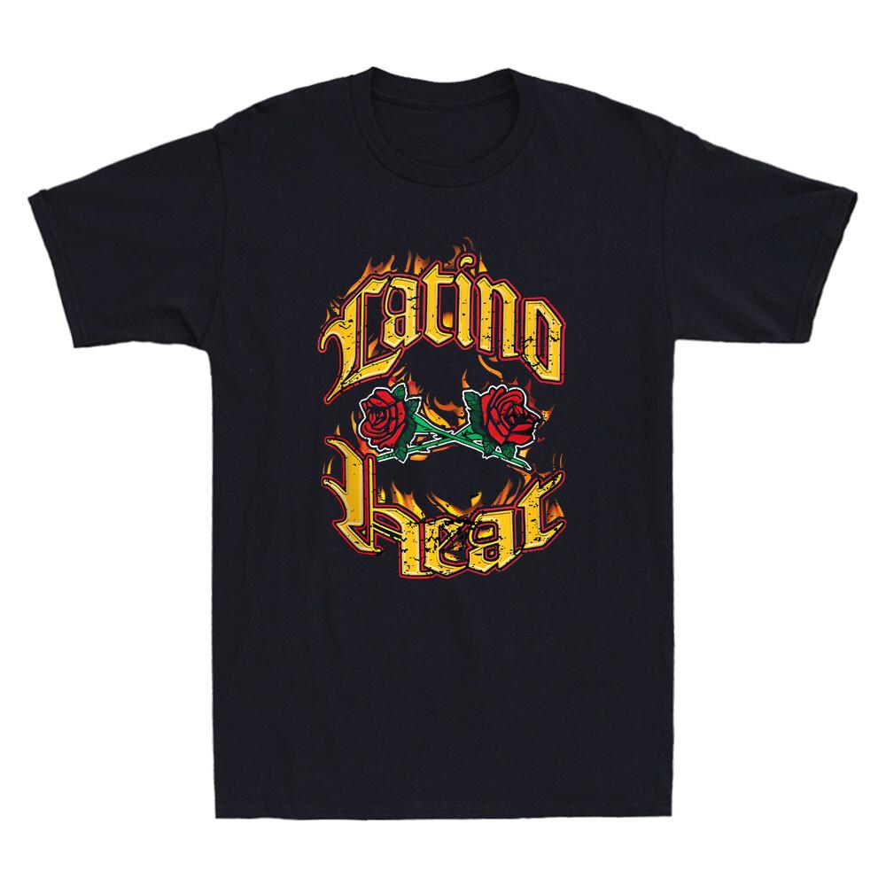 Latino Can You Stand The Heat Funny Rose Meme Vintage Men#039;s Short Sleeve TShirt Unisex T-Shirt