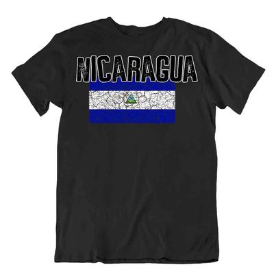 Flag T-Shirt Nicaragua Fashion Country Souvenir Gift Tee Pride Logo