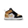 Детские кроссовки Air Jordan Sky Jordan 1 SE TD Gold Toe Black Metallic-Gold White DV6068-071
