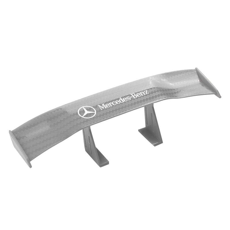 Автомобильный мини-спойлер Хвост Крыло Вид Углеродного Волокна Хвостовые Крылья Модель Для Mercedes Benz AMG W124 W202 W203 W204 W210 W211 Аксессуары