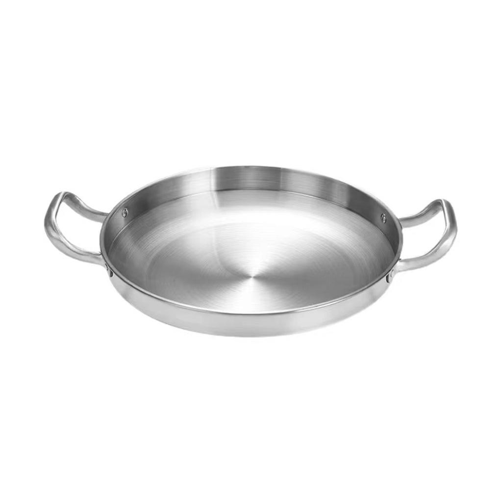 Практичная сковорода с двойной ручкой. Сковороды с равномерным распределением тепла. Удобные сковороды для различных техник приготовления пищи.