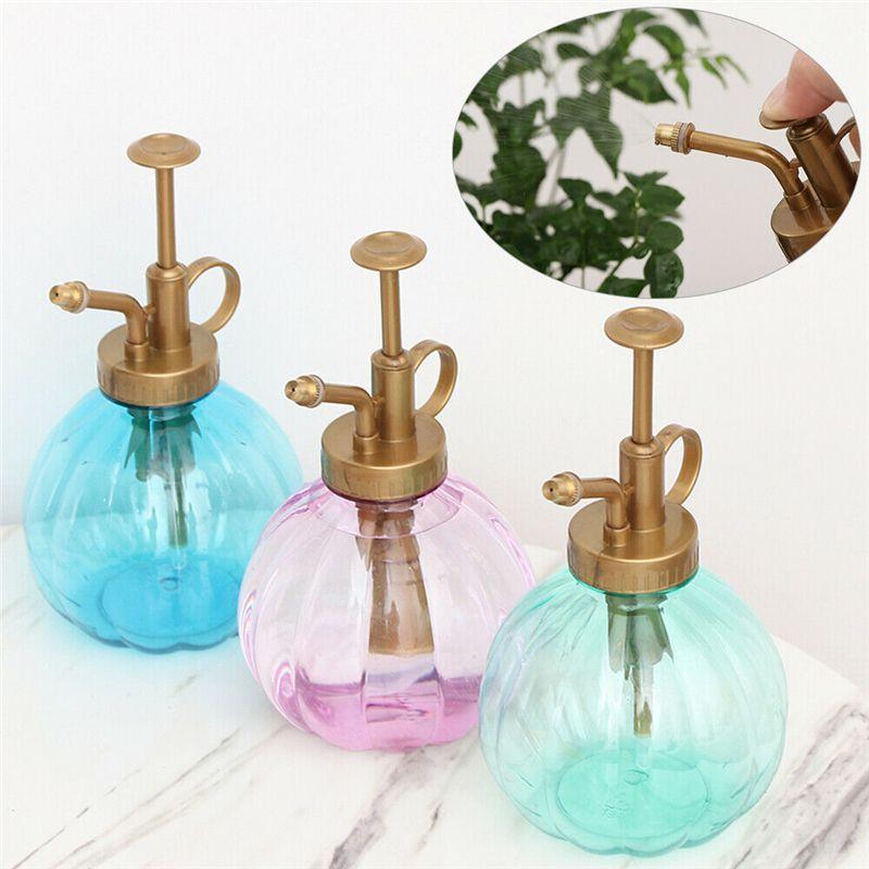 Антикварная лейка в форме тыквы, садовый инструмент с дизайном бутылки для тонкого распыления