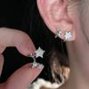 Новые роскошные серьги-гвоздики с жемчугом и кристаллами неправильной формы, изысканные серьги-гвоздики с цирконием для женщин, модные украшения, аксессуары для вечеринок