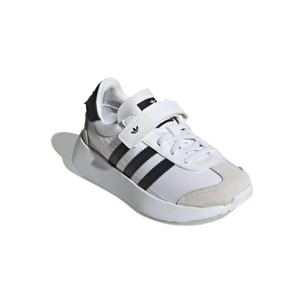 Adidas Originals Country Xlg Comfortable Versatile Durable Support Low Top Kids Casual Shoes Kids Casual Shoes White Black IF6149