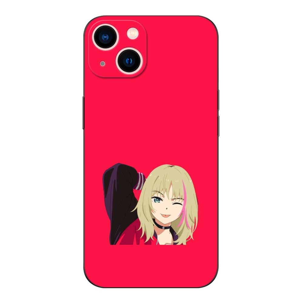 Черный чехол из ТПУ для Samsung Galaxy M53 M13 M62 A12 A22 A22S A32 A42 A52 A52S A72 4g 5g A20S rika Wonder egg kawai