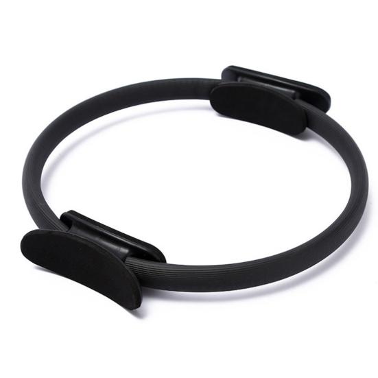 Pilates Ring Anti-slip Handle Pelvic Floor Muscle Trainer Thigh Workout Toner Elastic Resistance Band Pilates Circle Home Gym Fitness Equipment