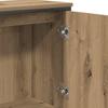 Artisan Oak Bathroom Vanity Cabinet 60 x 30 x 60 cm Particleboard